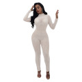 Trending Stylish Autumn Fall Jumpsuit Long Sleeve Bodycon Sequin Rhinestone Woman Jumpsuit